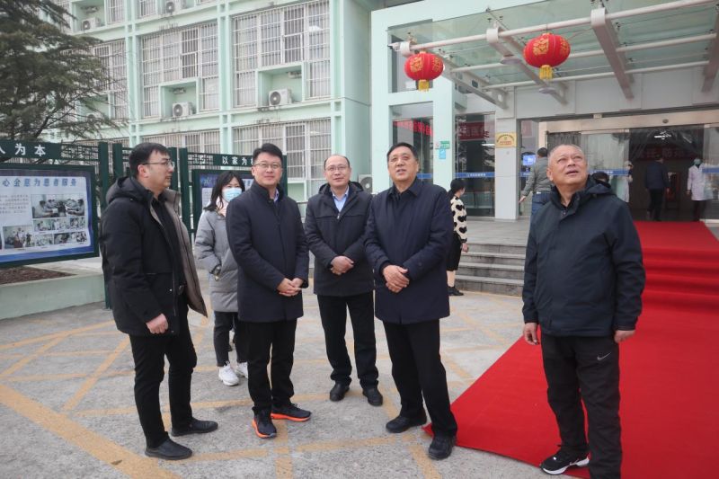 提升医院文化建设水平 助推医院高质量发展——泰山区泰山文化传承与高质量发展推进委员会调研组来心康集团调研